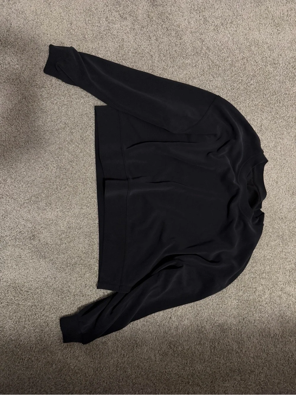 Lululemon Black Women's Pullover Crewneck Top